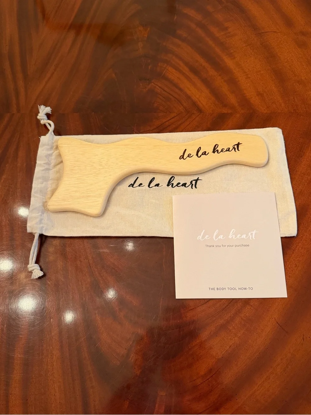 New de la heart Lymphatic Drainage Body Tool